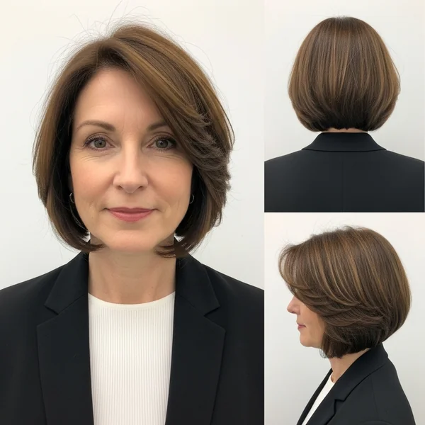 Bob Haircuts For Women Over 50 Shoulder Length