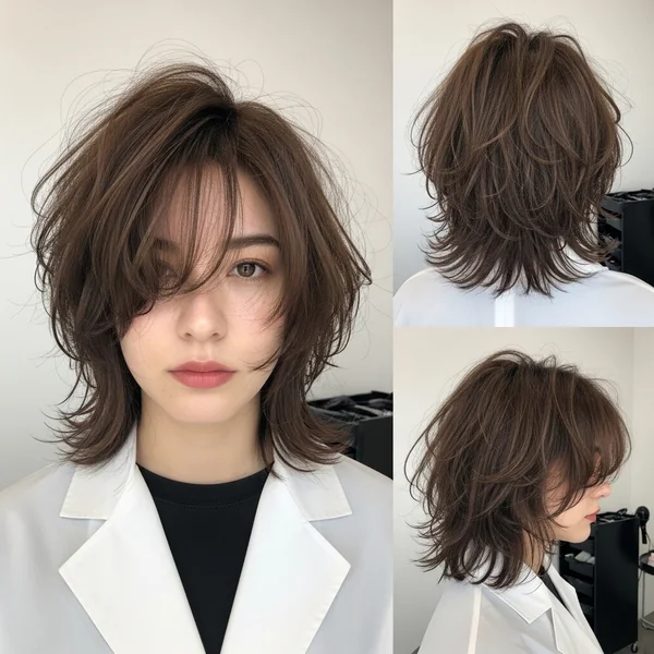 Messy Bob Hairstyles Choppy Layers