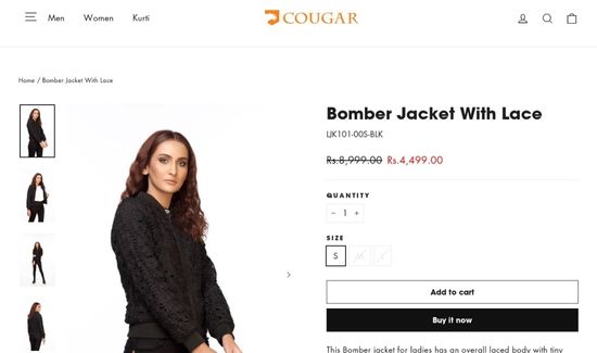half bazo jacket price in pakistan