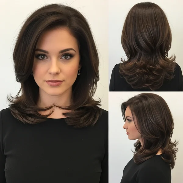Brunette Prom Hairstyles