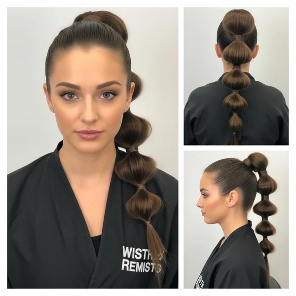 Bubble Ponytail Hairstyles