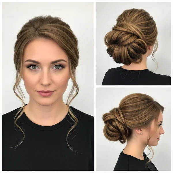 Bun Hairstyles for Long Hair Wedding