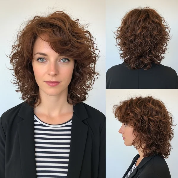 Butterfly Haircut Curly Hair