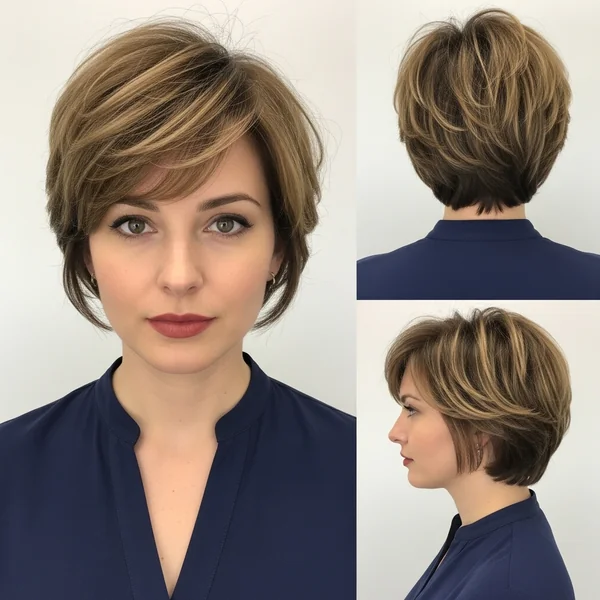 Butterfly Haircut for Short Hair