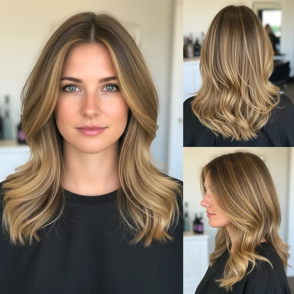 Butterfly Haircut Long Hair Oval Face