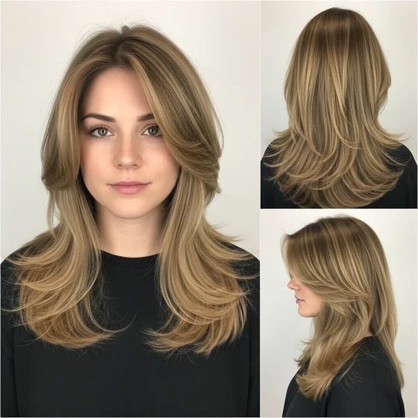 Butterfly Haircut Long Hair Unstyled