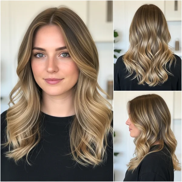 Butterfly Haircut Long Hair Wavy Curly