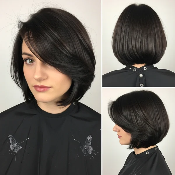 Butterfly Haircut On Short Straight Hair