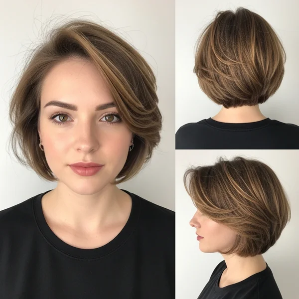 Butterfly Haircut Short Hair Unstyled