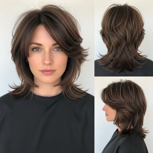 Butterfly Shag Haircut Medium