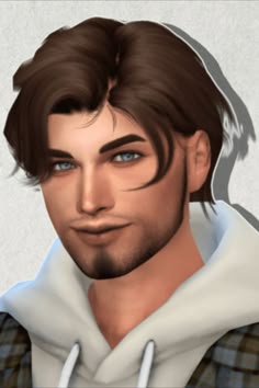 Sims 4 Hair (Male Hairstyle CC) in 2025 | sims 4 hair male, sims 4, sims