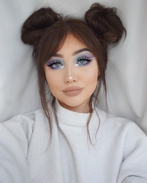 Romantic Bun for Valentine's Day