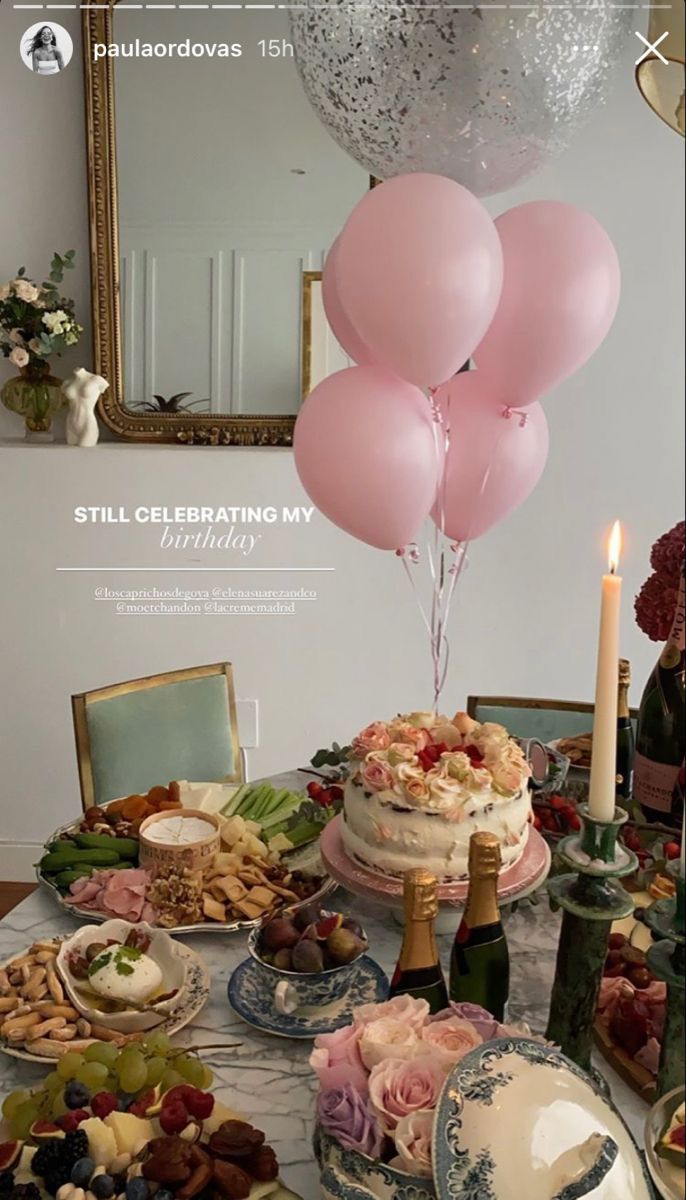 Pinterest @rominagamezc | Birthday decorations, Birthday dinner ...
