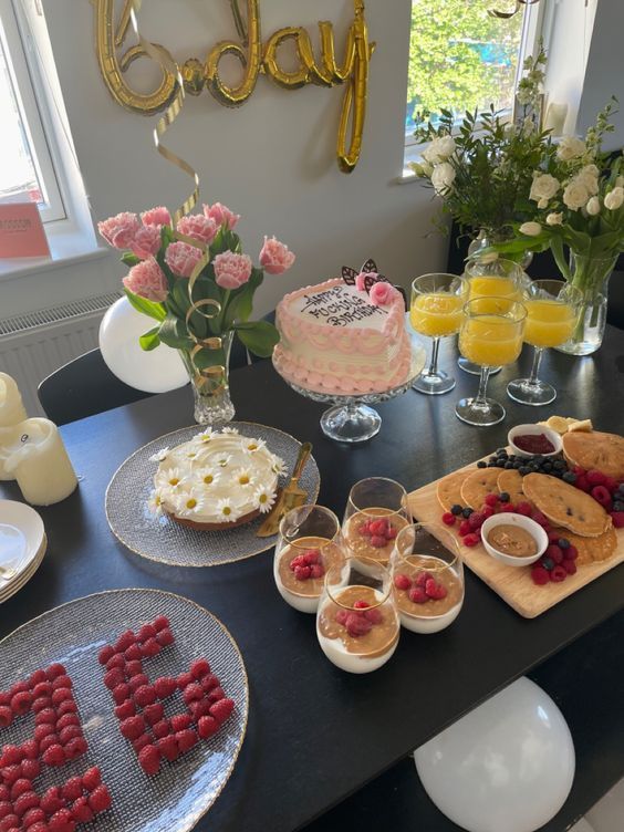 Birthday Brunch Aesthetic