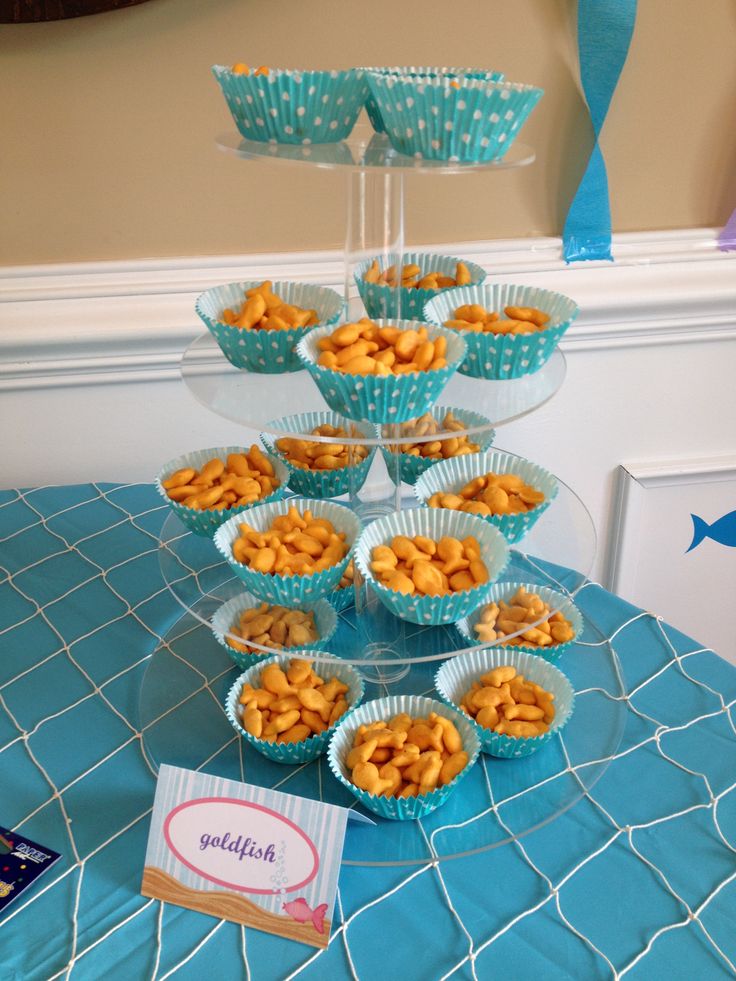 Mermaid pirate party food