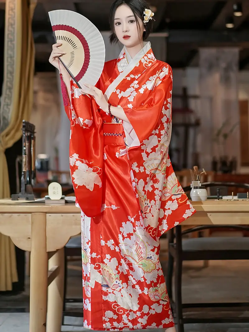 Japanese Traditional newest Clothes People Asian