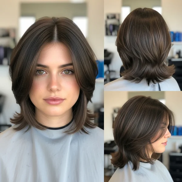 Chin Length Inverted Bob Hairstyles