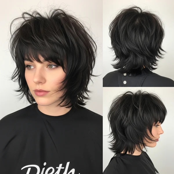 choppy bob hairstyles with undercut