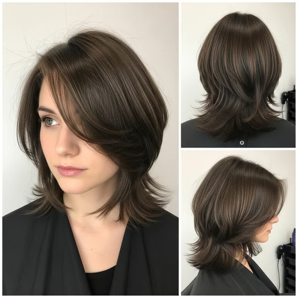 Choppy Inverted Bob Hairstyles Medium