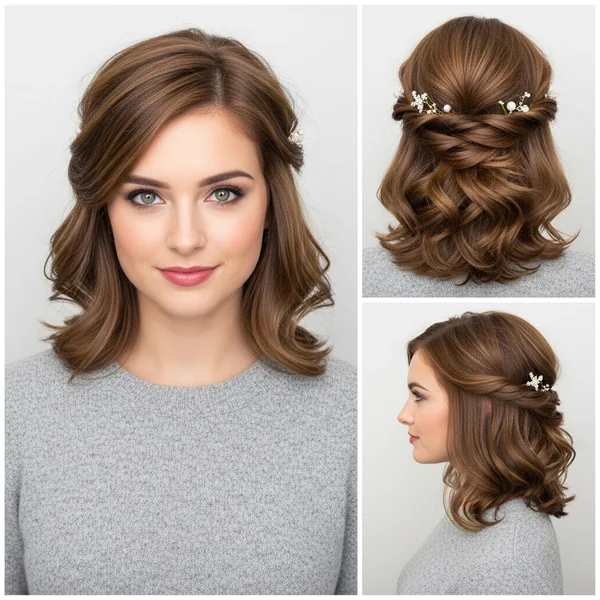 Christmas Party Hairstyles Medium