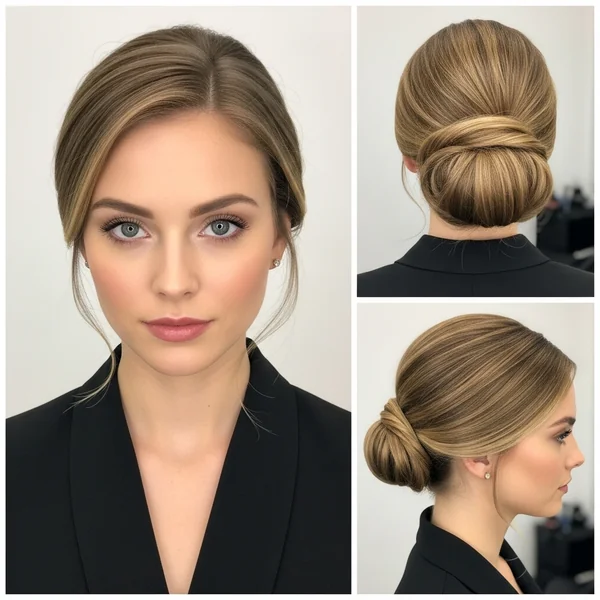 Classy Low Bun Hairstyles