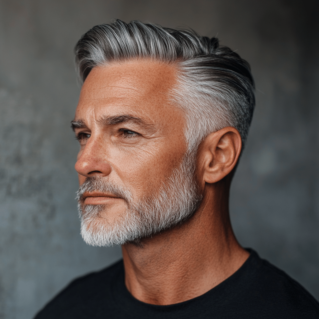 short combover haircut for men