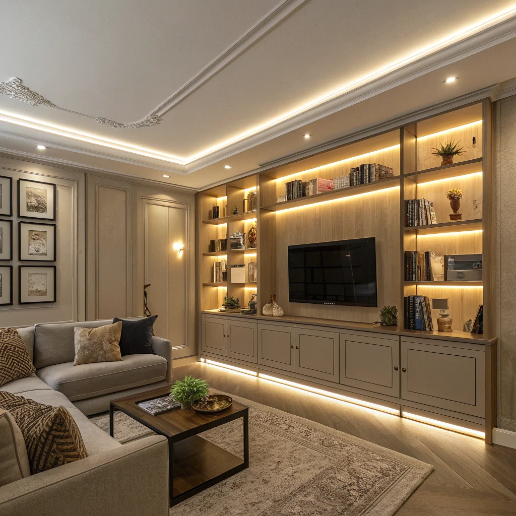 Stick-On LED Strips for Accent Lighting