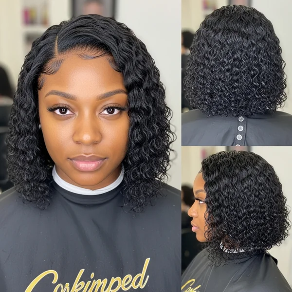Crimp Bob Hairstyles For Black Women