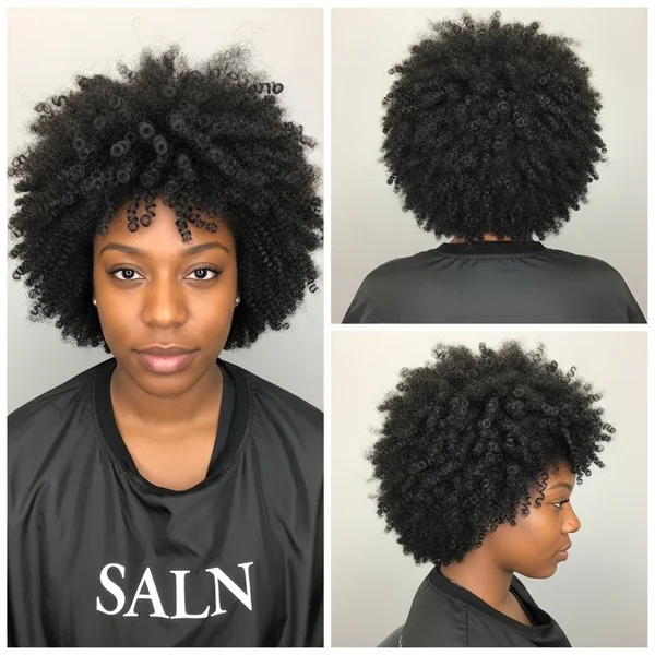 curly afro hairstyles