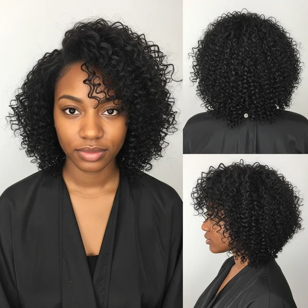 Curly Bob Hairstyles For Black Women