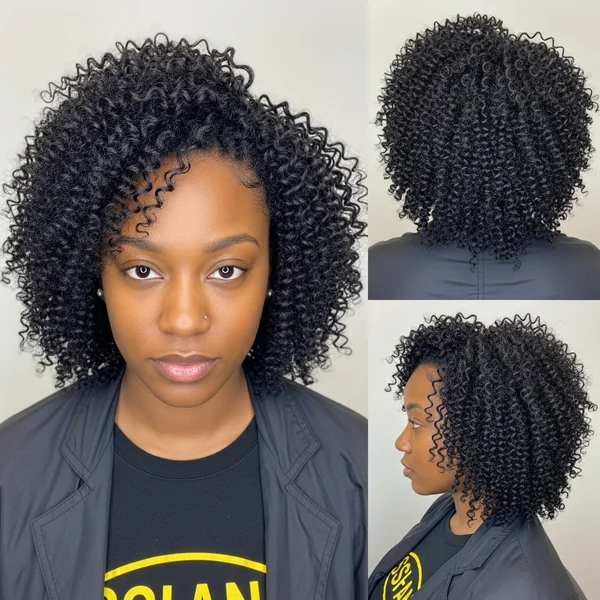 curly crochet hairstyles for black women