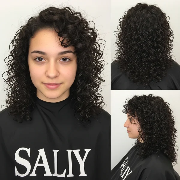 curly hairstyles for school