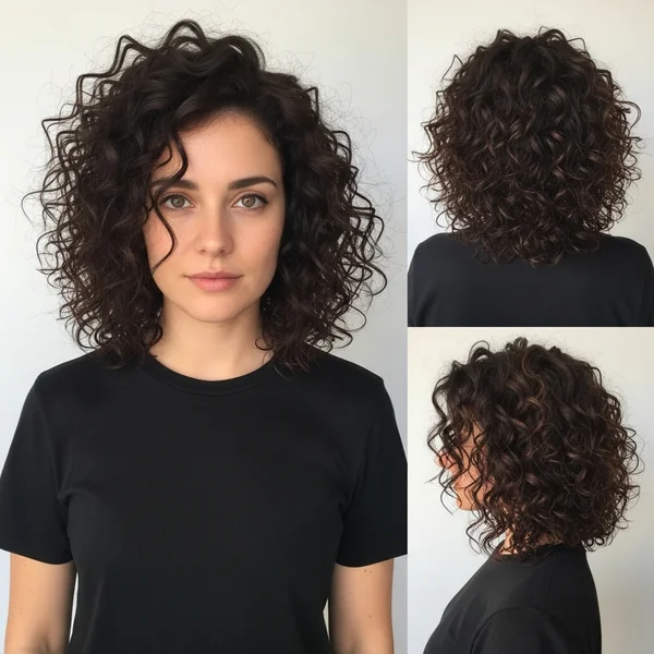Curly Long Bob Hairstyles
