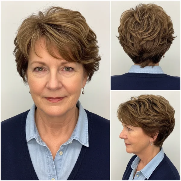 Curly Pixie Hairstyles Over 50