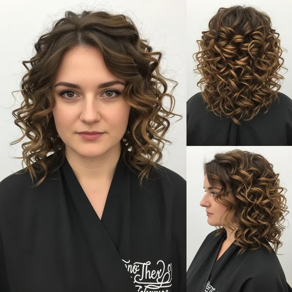 curly wedding hairstyles