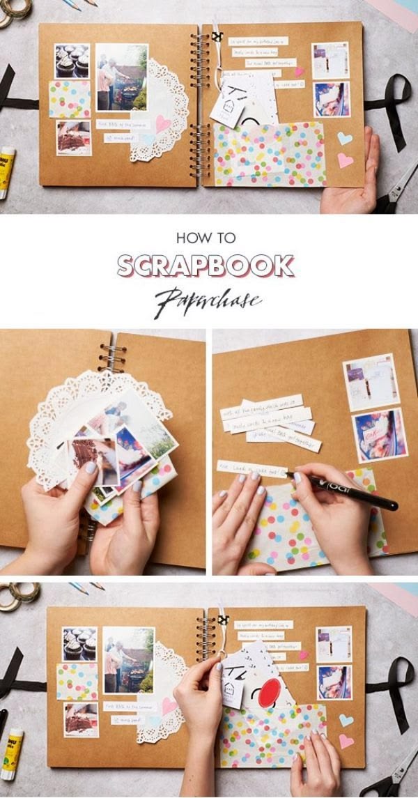 30 DIY Heart Touching Scrapbook Ideas - Bored Art