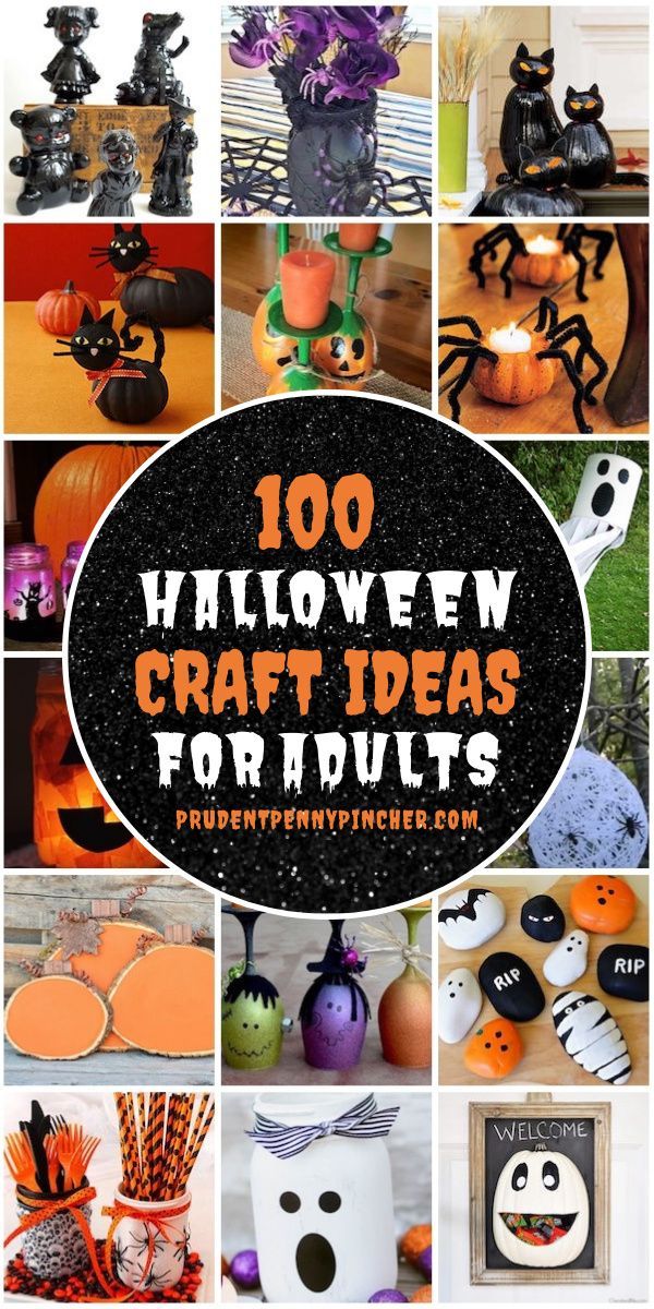 100 Best Halloween Crafts for Adults