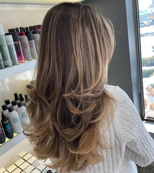 Dimensional Bronde Butterfly Layers with Voluminous Shape