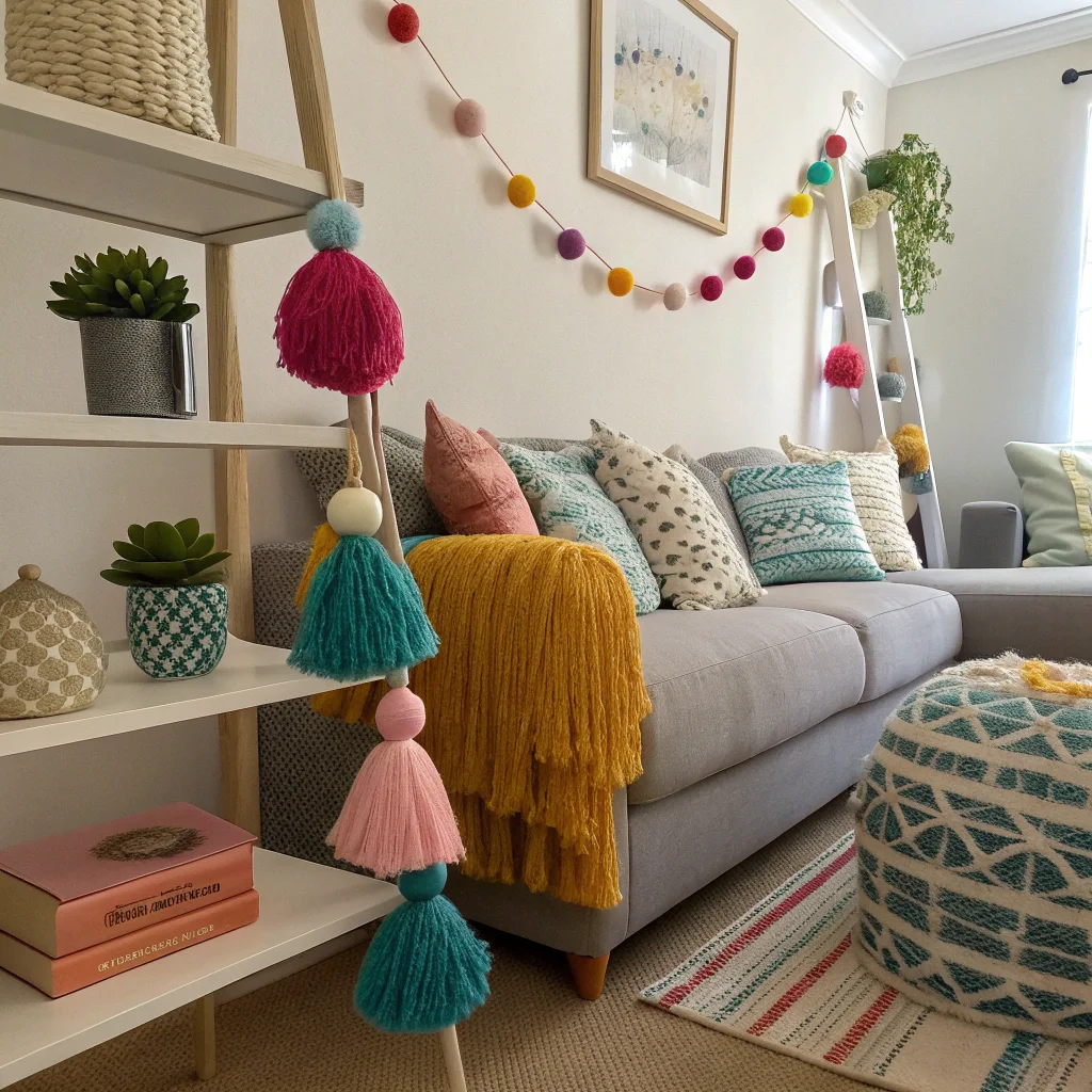 DIY Tassels and Pom-Poms