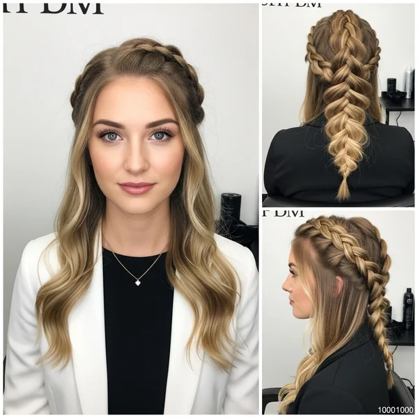 Dragon Braid Prom Hairstyles