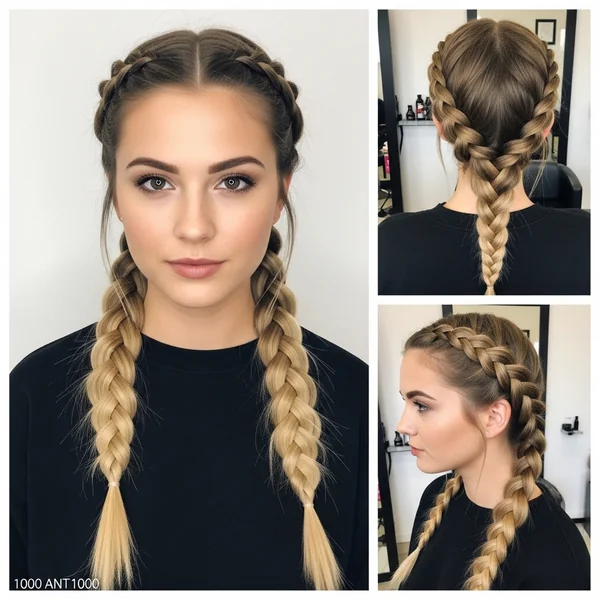 Dutch Braid Prom Hairstyles
