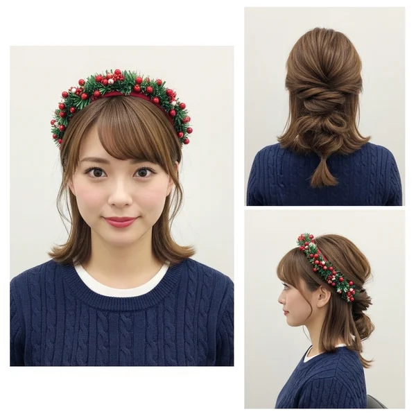 Easy Christmas Hairstyles