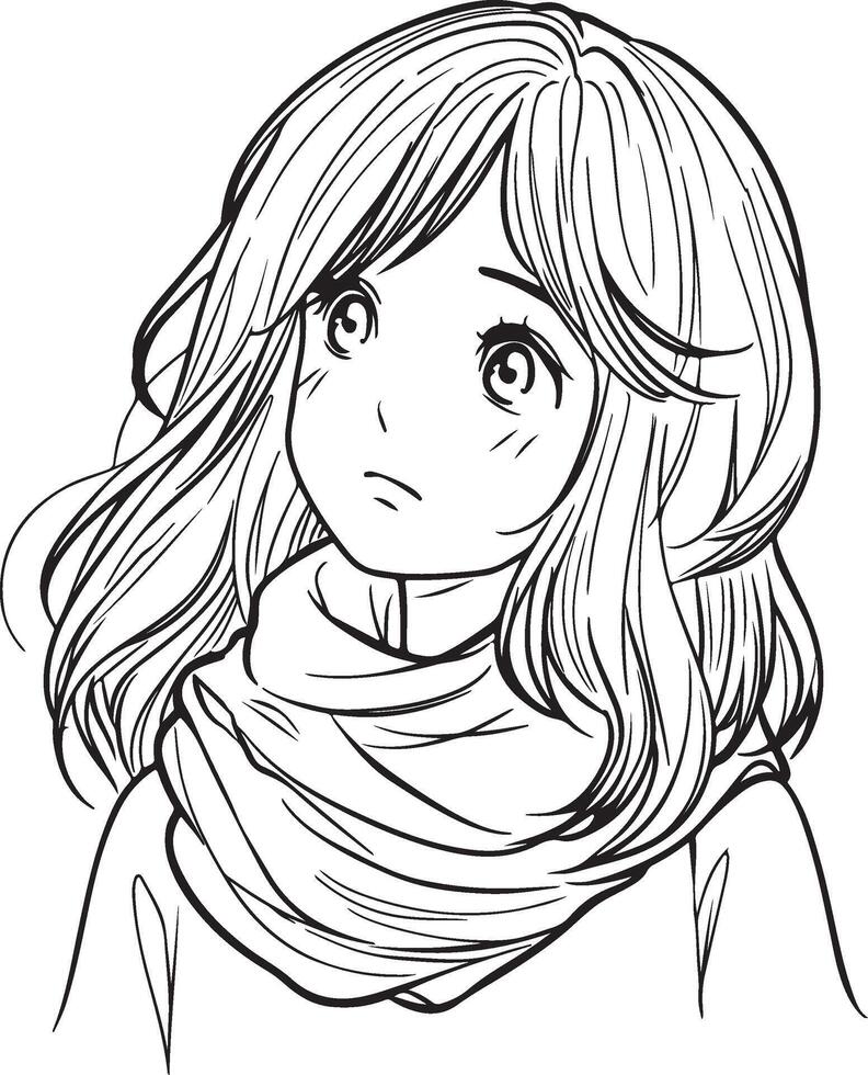 Anime Sketch Vector Art, Icons, and Graphics for Free Download