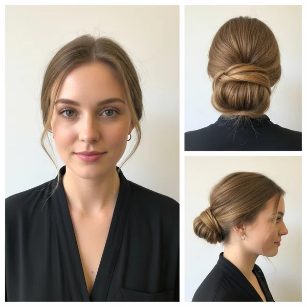 Easy Low Bun Hairstyles