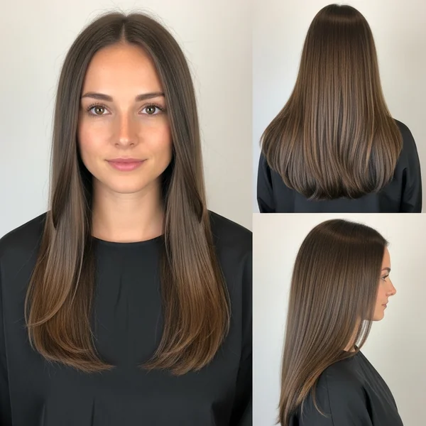 Easy Straight Hairstyles For Long Hair