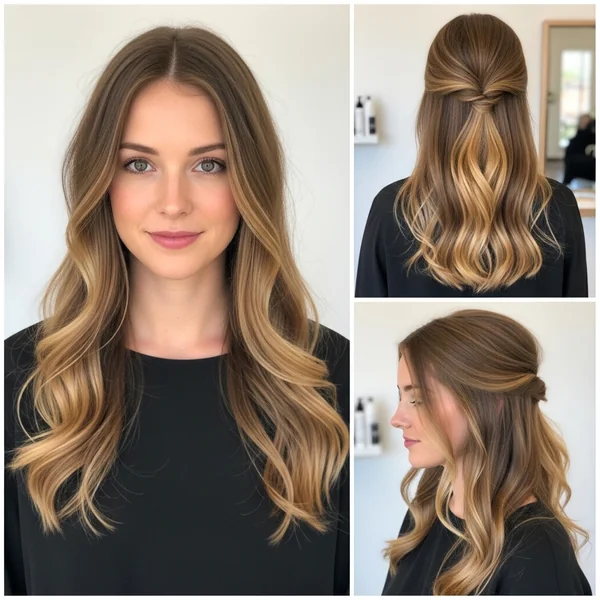 easy wedding hairstyles for long hair