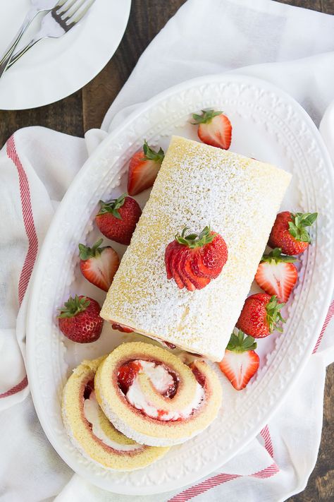 Chocolate Swiss Roll Decoration