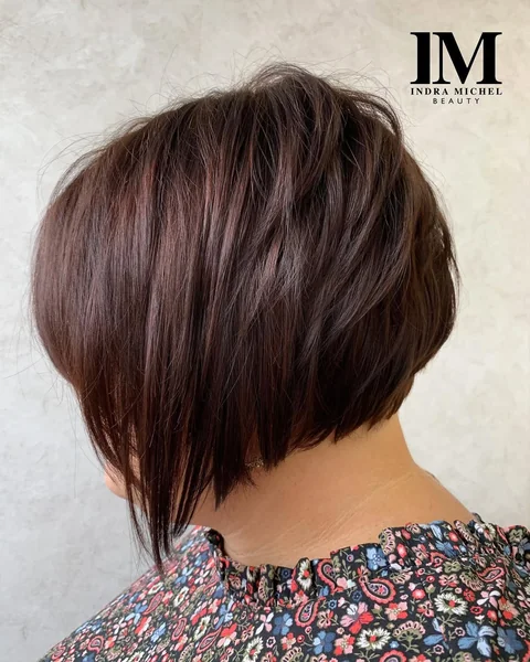 Edgy Asymmetrical Pixie Bob with Undercut