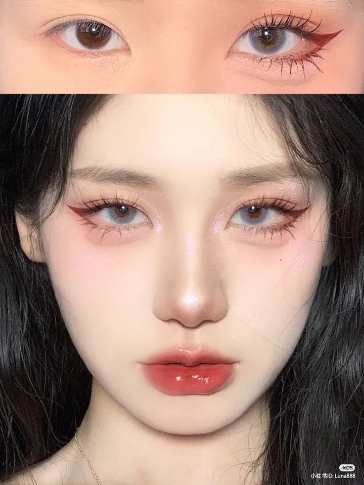 Korean makeup look