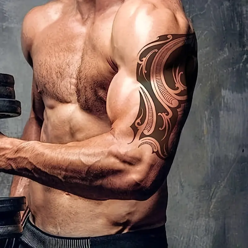 temporary tattoos stickers body arm chest shoulder - Temu Philippines